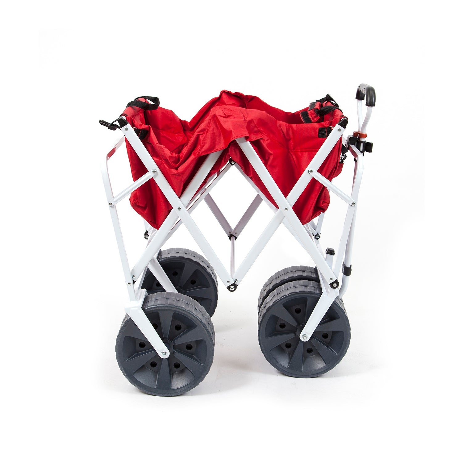 All-Terrain Beach Wagon by Mac Sports - Ultra durable with heavy duty wheels - Red