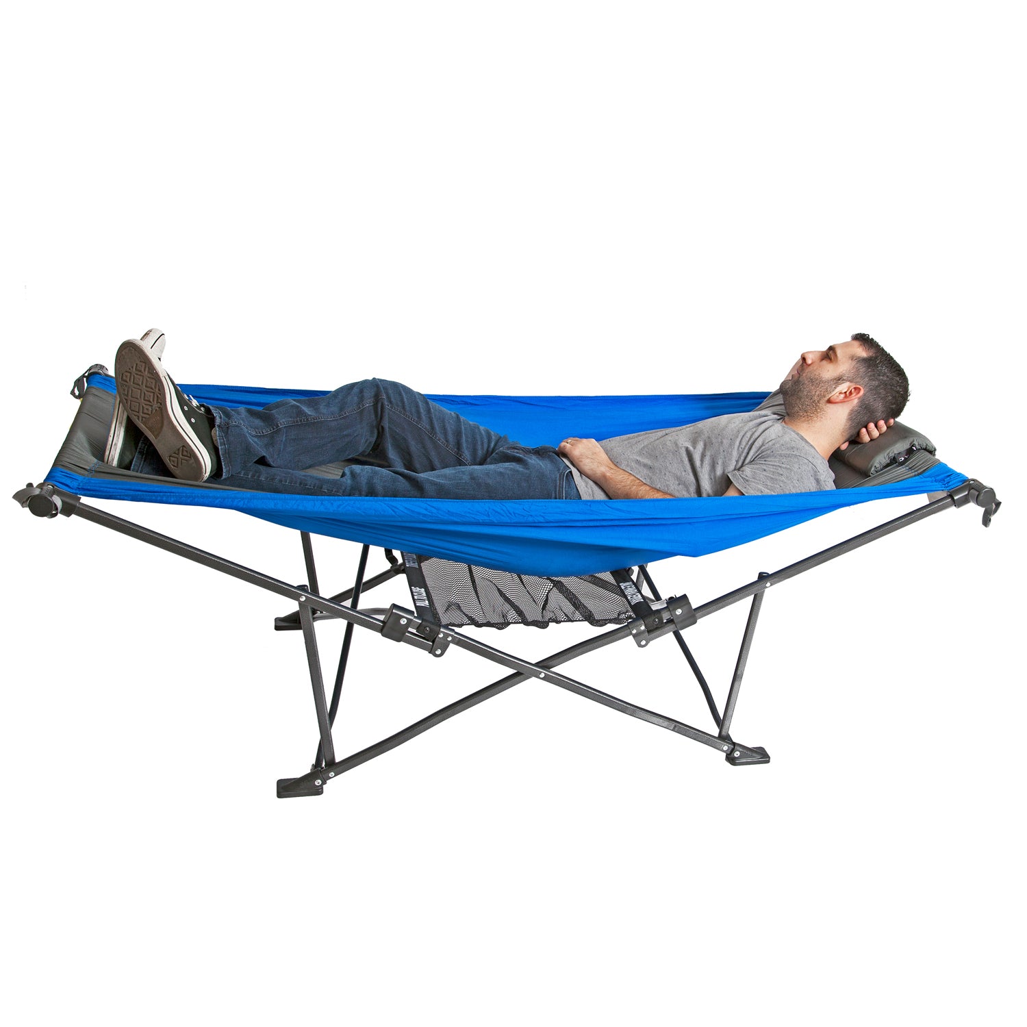 Portable Folding Hammock By Mac Sports. Durable and ready to set up anywhere.