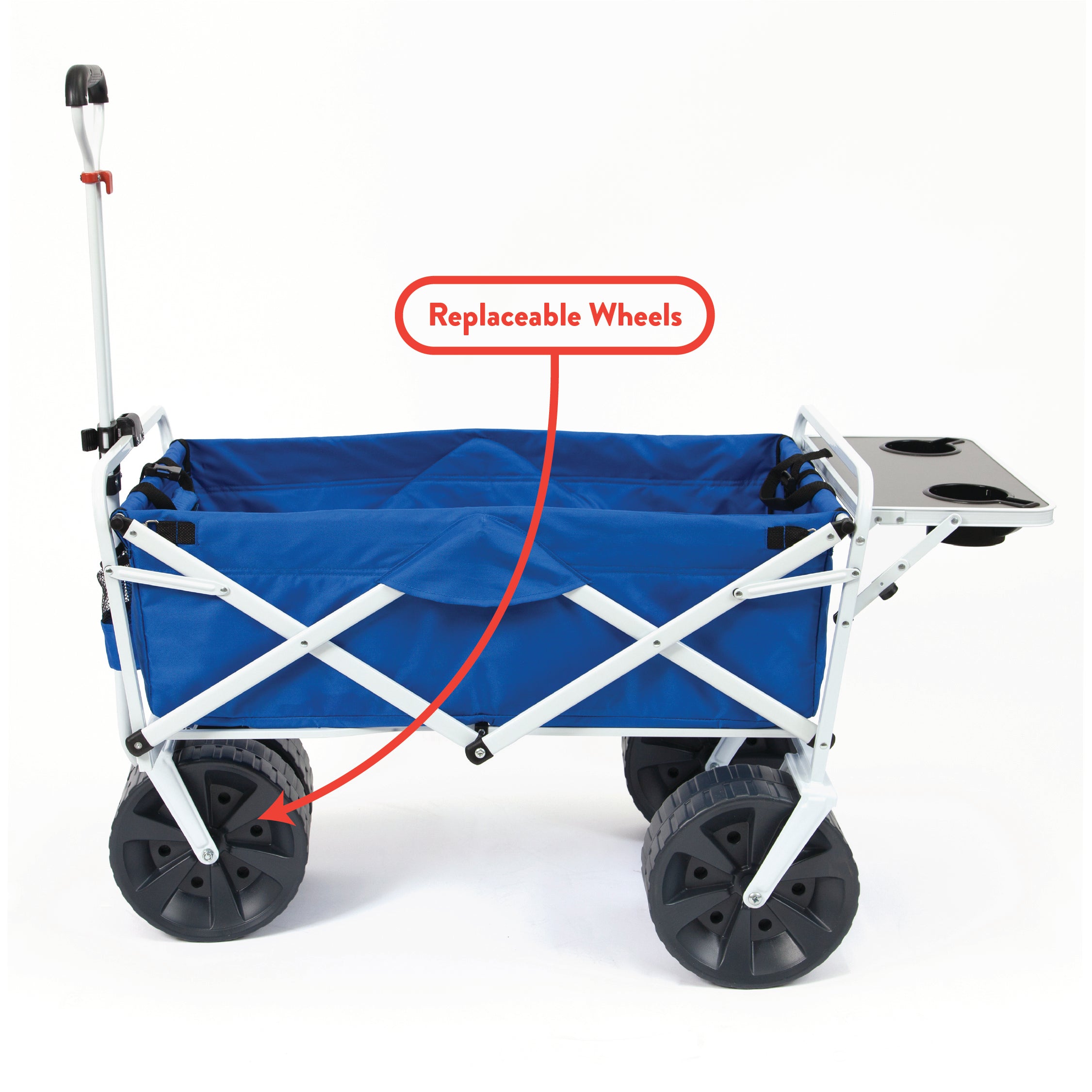Replacement Wheels for All Terrain Beach Wagons (2 Pack)