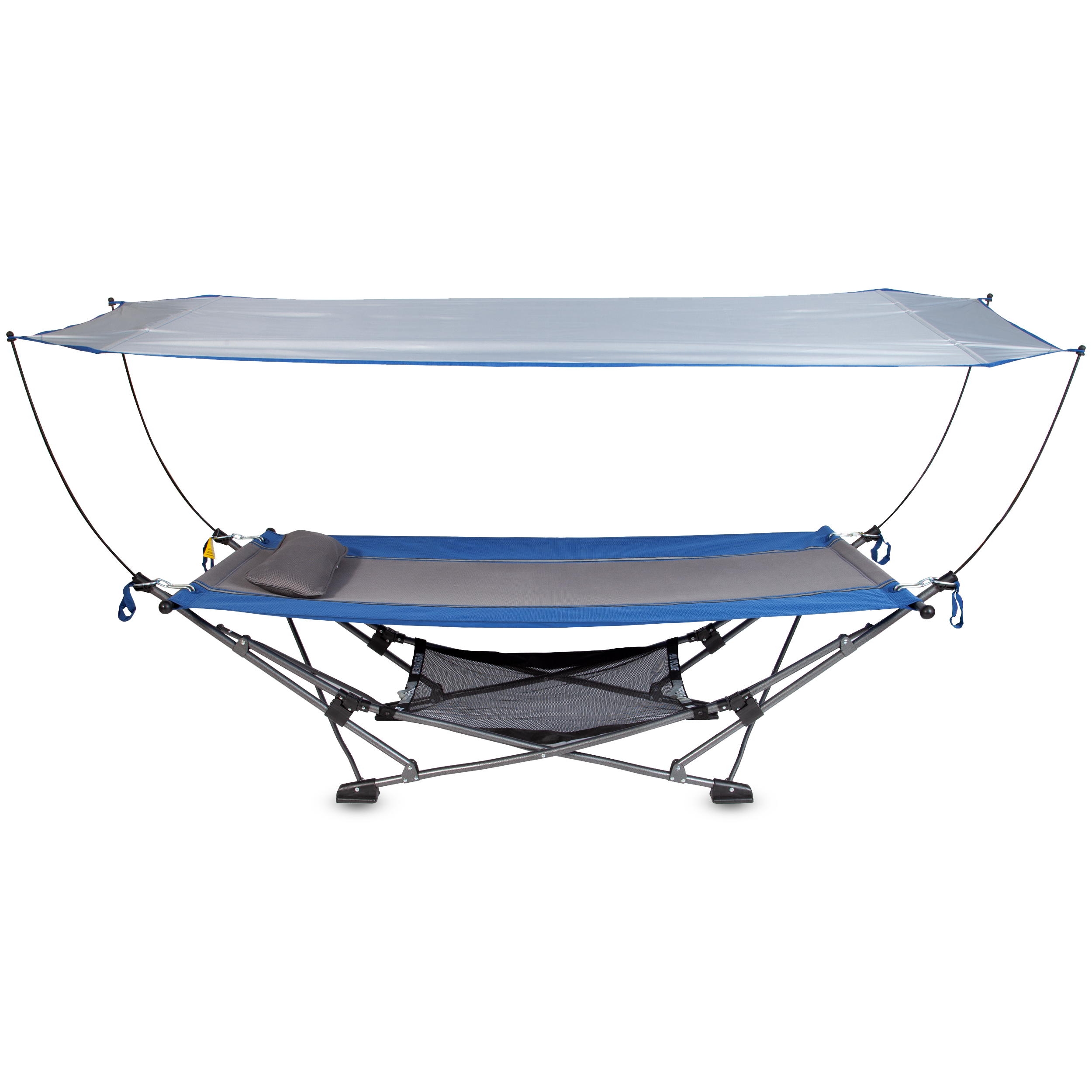 MacSports Collapsible Large Portable Folding Hammock with Removable Canopy