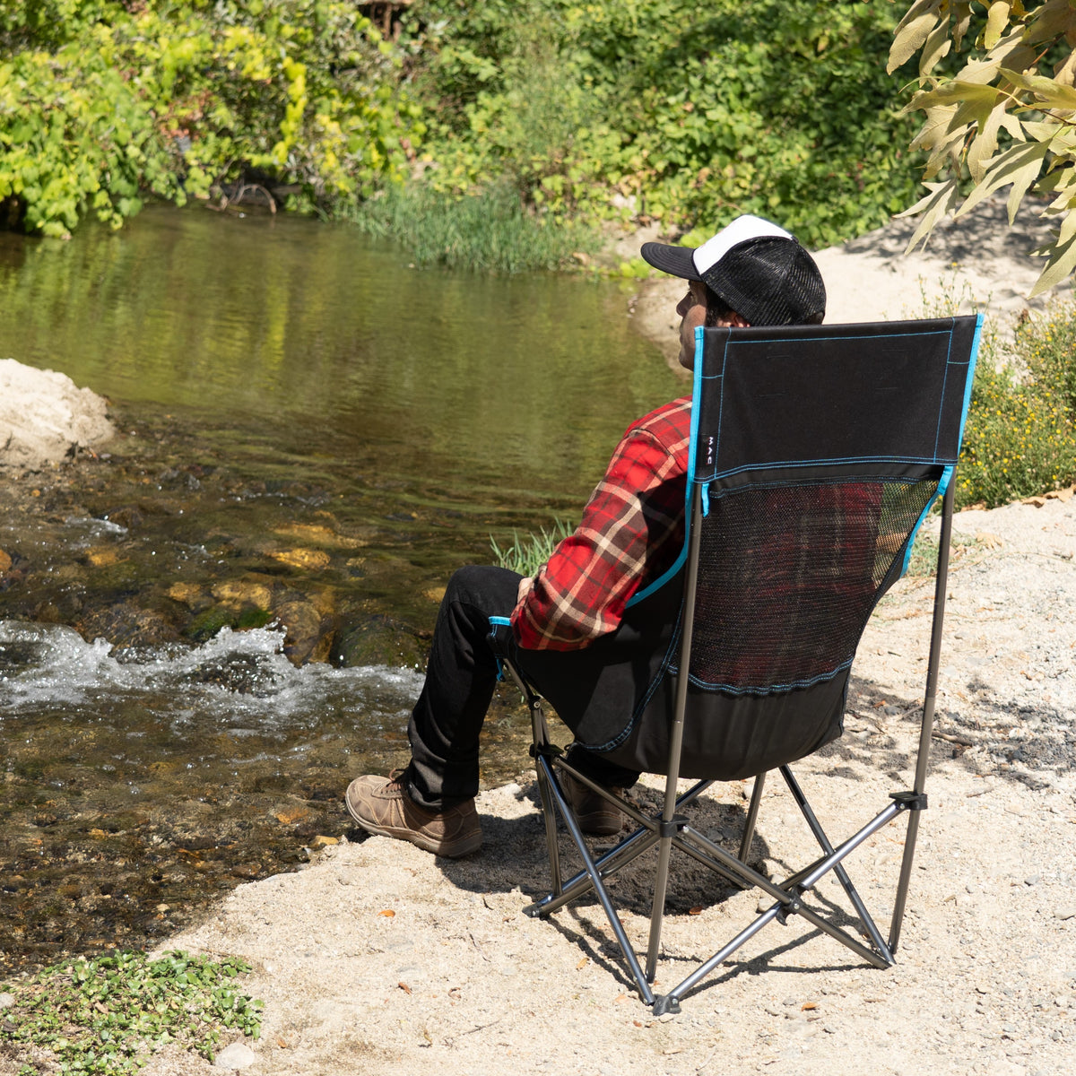 XP High-Back Aluminum POP Light Weight Camping Chair