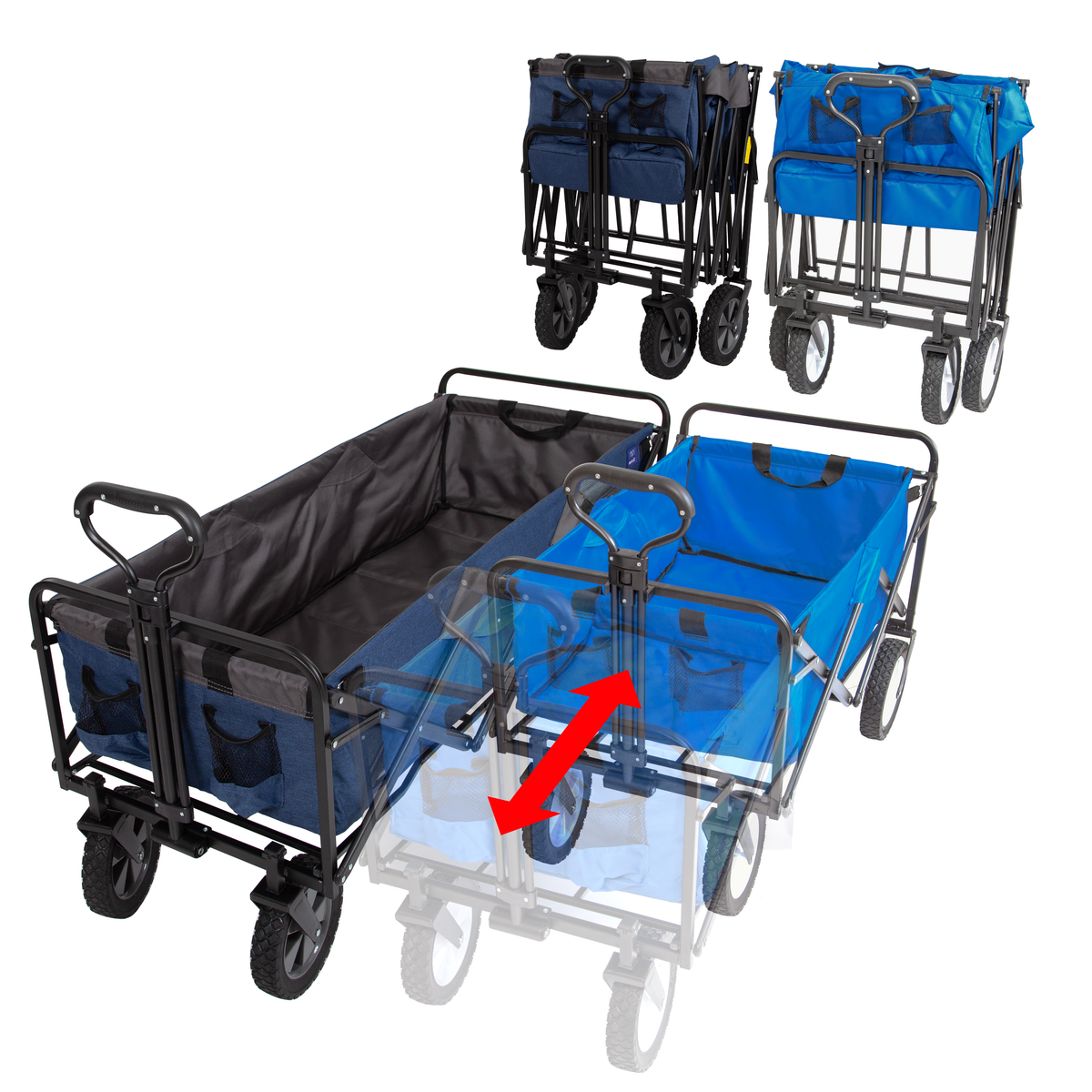 Extender Wagon XL by Mac Sports - Ultra durable outdoor wagon with mor
