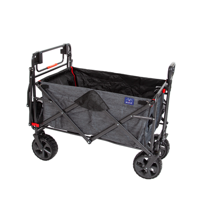 Push & Pull Wagon by Mac Sports - Ultra durable outdoor wagon with large wheels & basket.