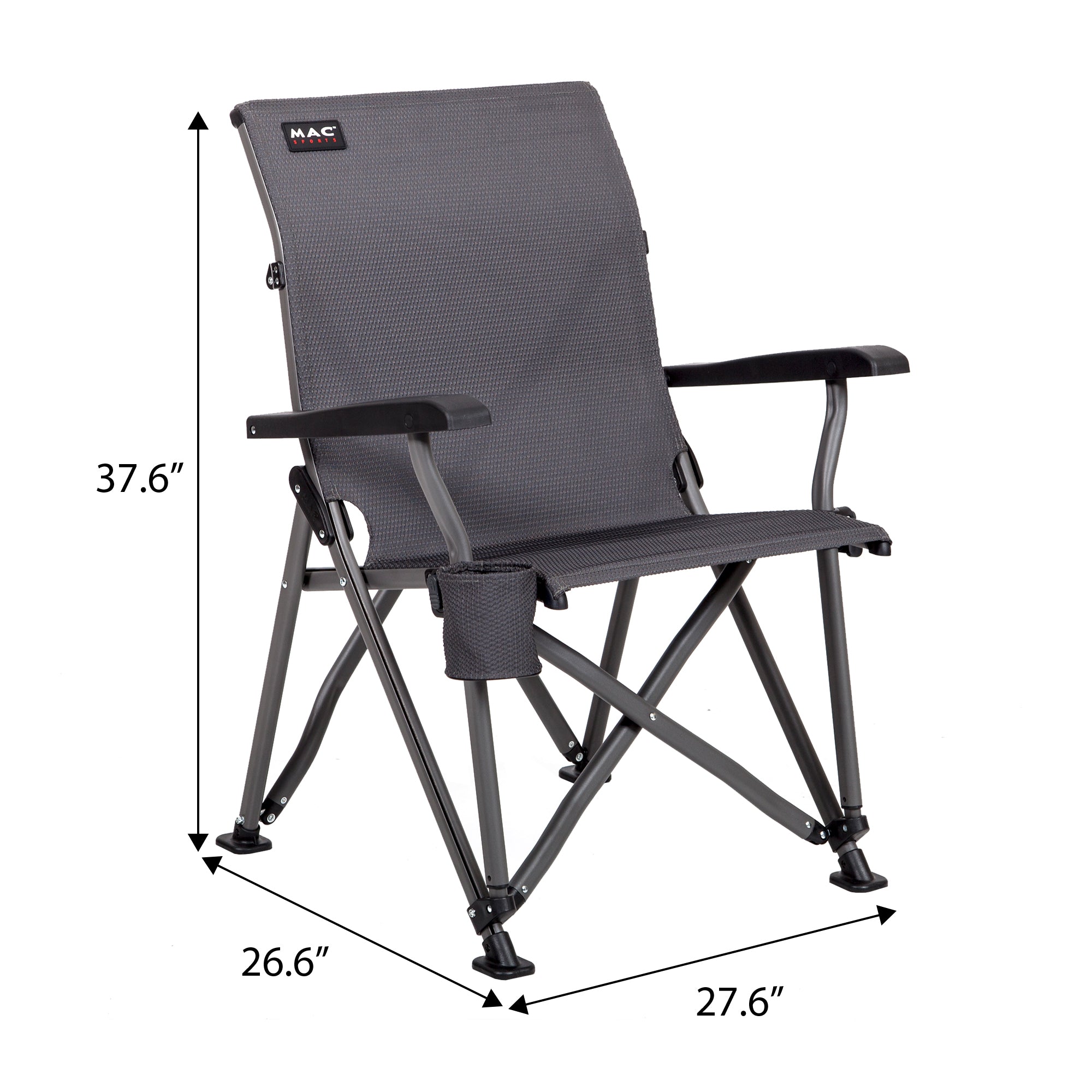 Parkkar Outdoor Camping Chair - Folding & Portable & 375 lbs Weight capacity