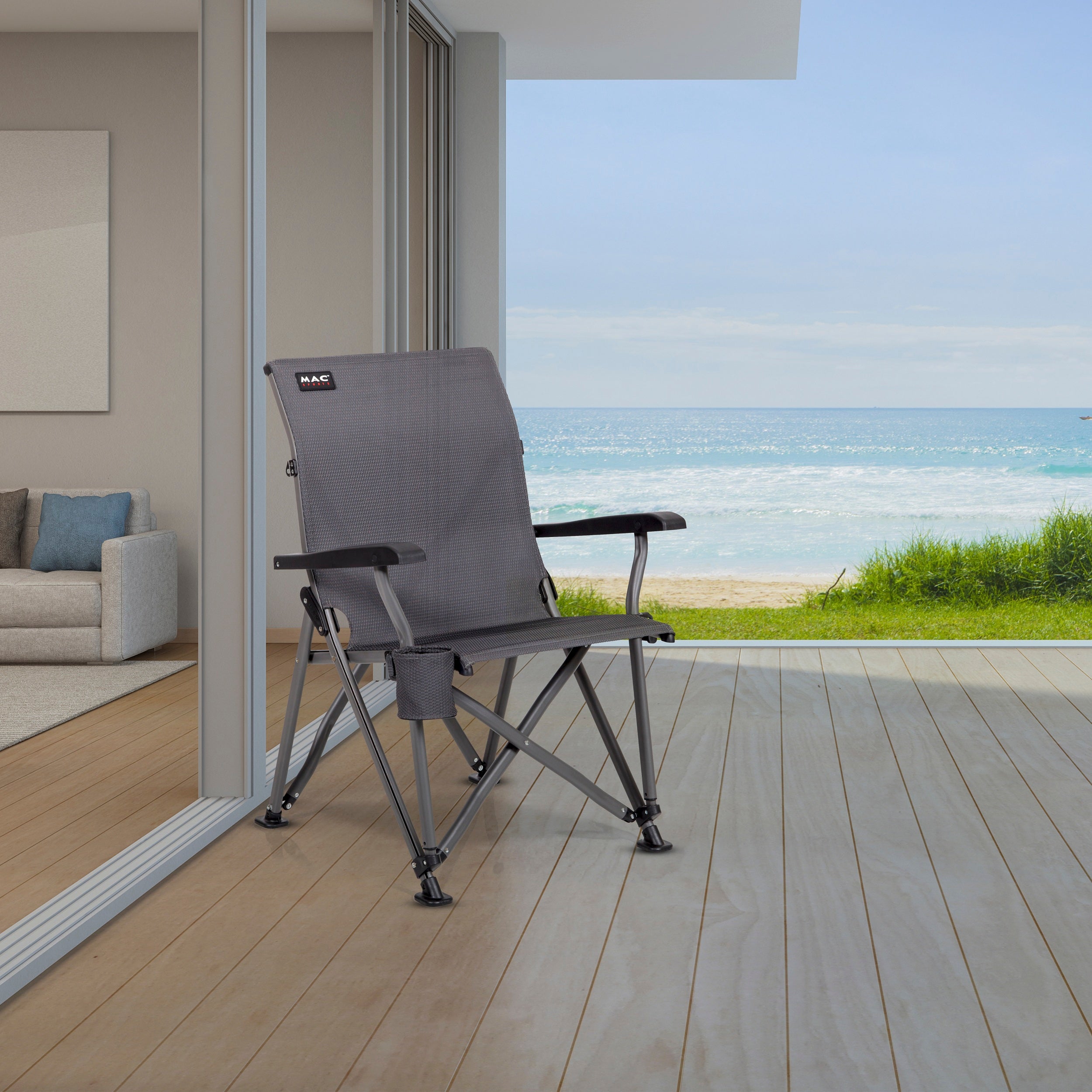 Parkkar Outdoor Camping Chair - Folding & Portable & 375 lbs Weight capacity