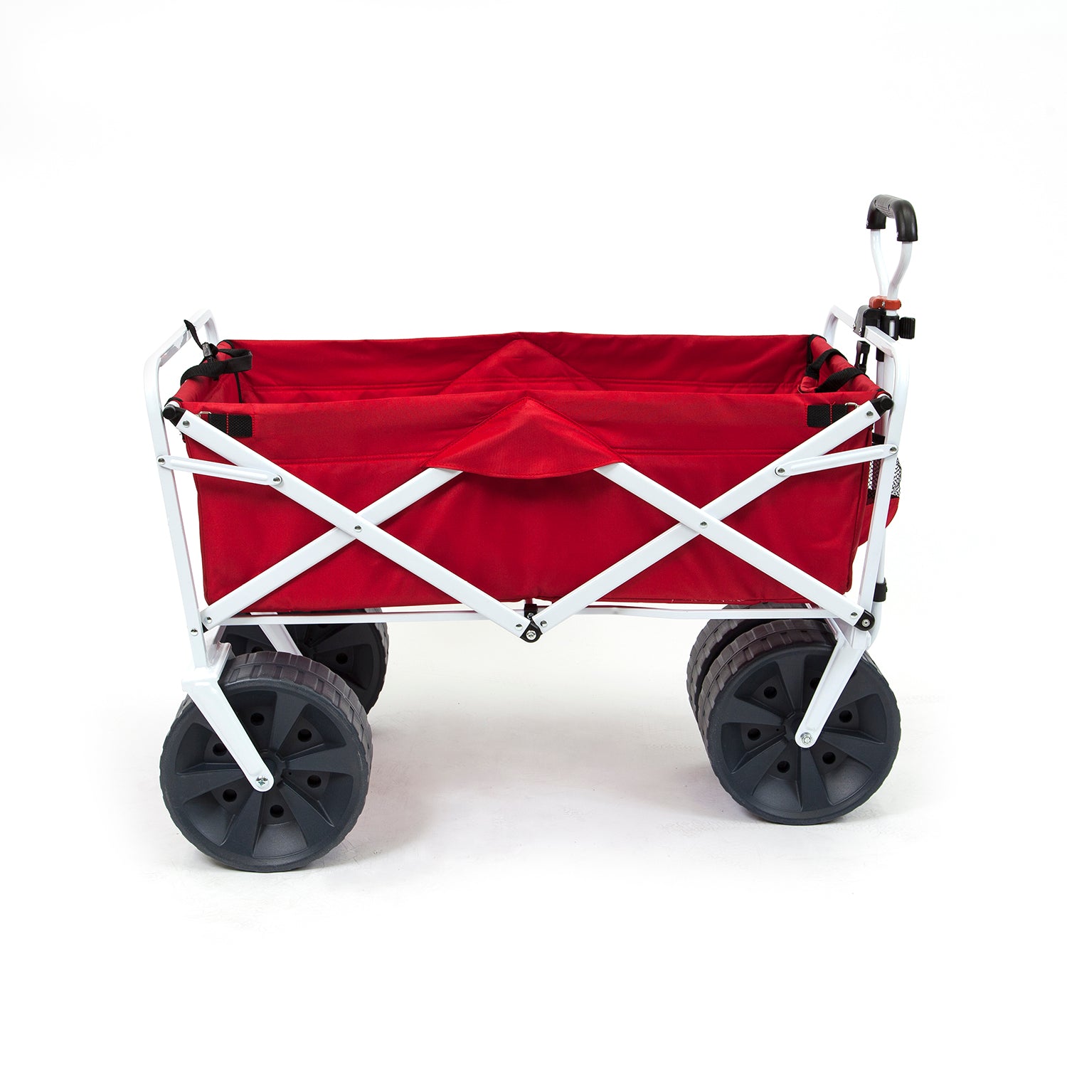 All-Terrain Beach Wagon by Mac Sports - Ultra durable with heavy duty wheels - Red