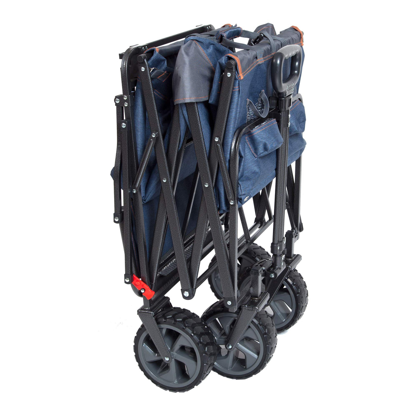 Push & Pull Wagon by Mac Sports - Ultra durable outdoor wagon with large wheels & basket.