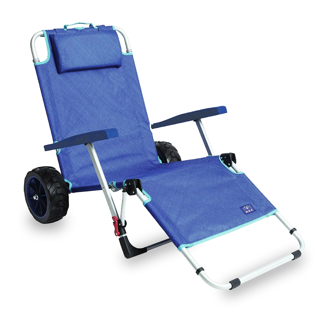 Beach chair discount wagon combo
